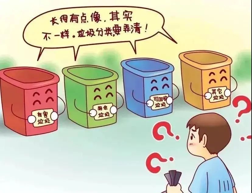 垃圾分类应该怎么分?看过来