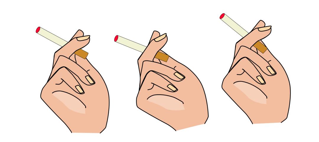 小调查 一只手拿着烟抽就是一手烟么? 抽别人抽过的烟头就是二手烟么?