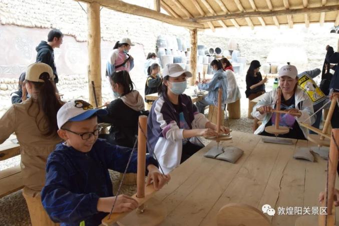 敦煌研学游阳关景区研学游产品逐步完善