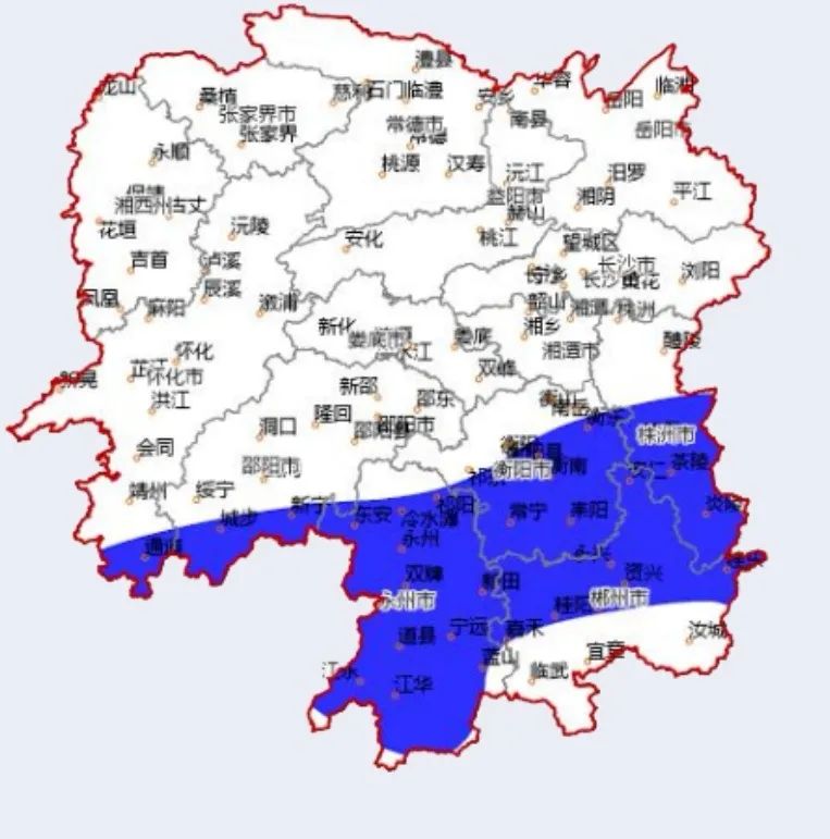 永州人 ,暴雨,山洪,地质灾害预警!请注意防范!