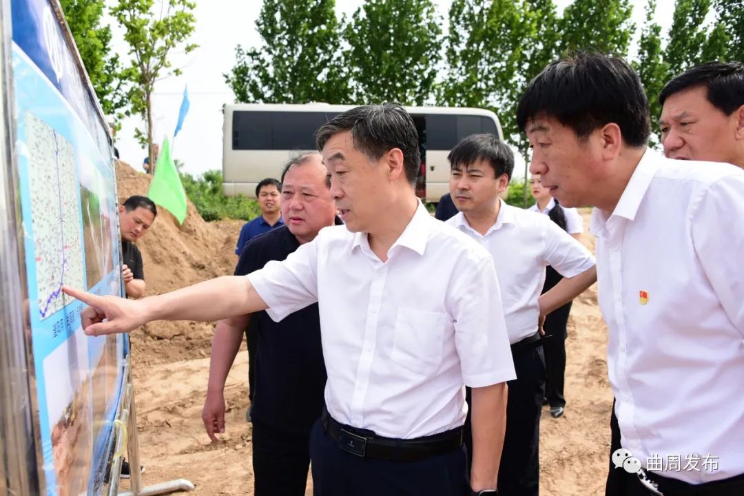 孟凡雄一线调研滏阳河生态修复工作