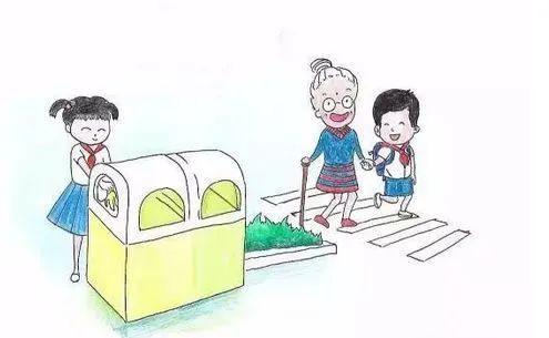 做文明人创文明城看文明小漫画行文明事做文明人