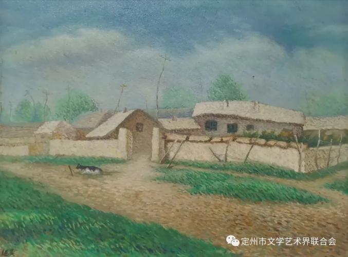 定州市庆祝建党100周年油画作品展成功举办