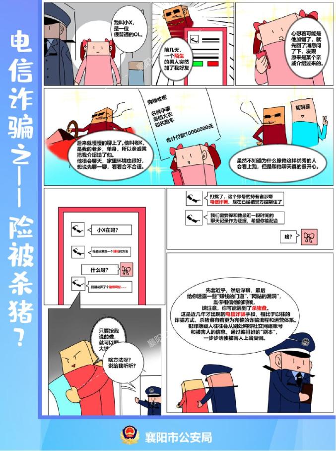 反诈| 电信诈骗套路多 漫画学习防上当