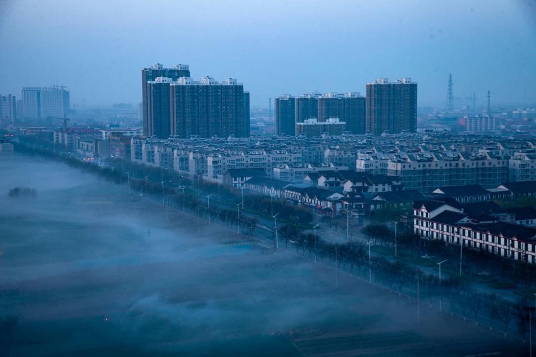 曝光50年前的巨鹿县城航拍图!