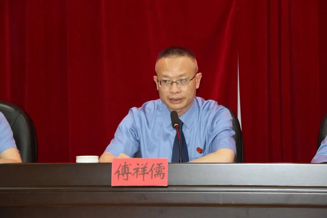 队伍教育整顿将乐县检察院召开第二次警示教育大会