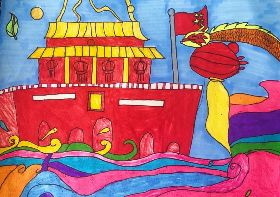 丹青飘香敬祖国——昆明市妇女儿童活动中心少年儿童绘画线上展(一)