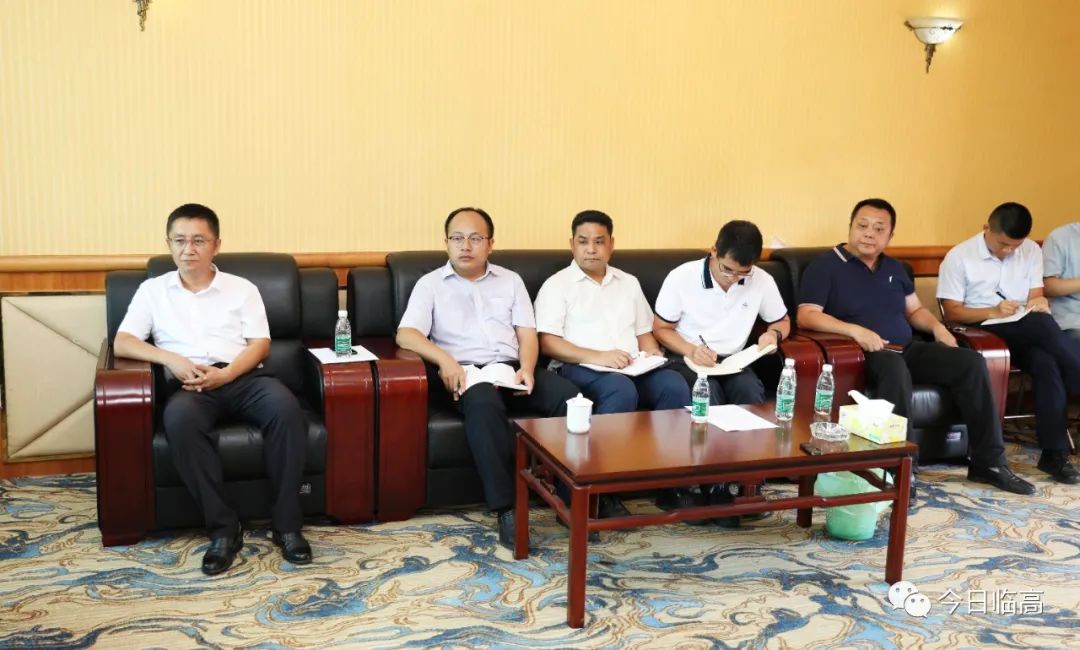 文斌会见福建龙马环卫装备股份有限公司集团总裁张桂潮一行