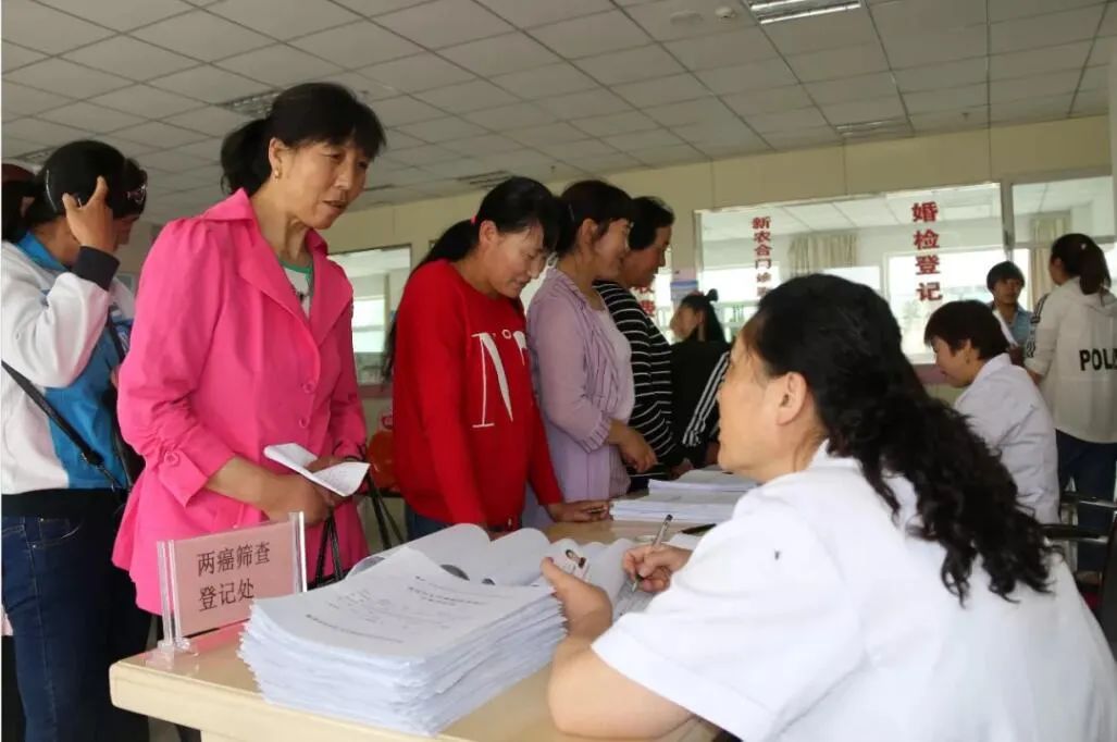 世界女性生殖健康日关爱女性呵护健康临泽县妇联积极开展妇女两癌免费