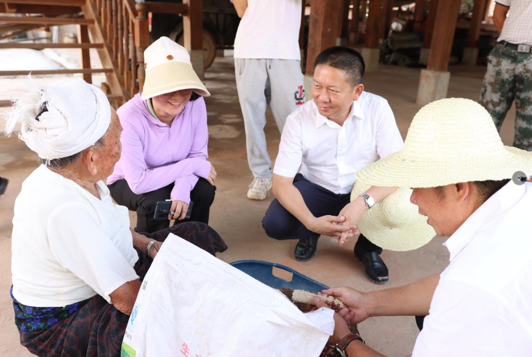 副州长刘俊杰,市委副书记,市长白玲参加调研.