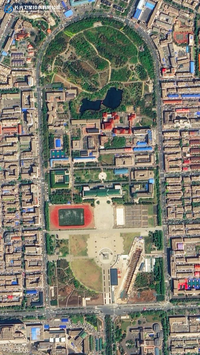 吉林一号卫星拍摄(2021.05.09) 吉林大学-和平校区