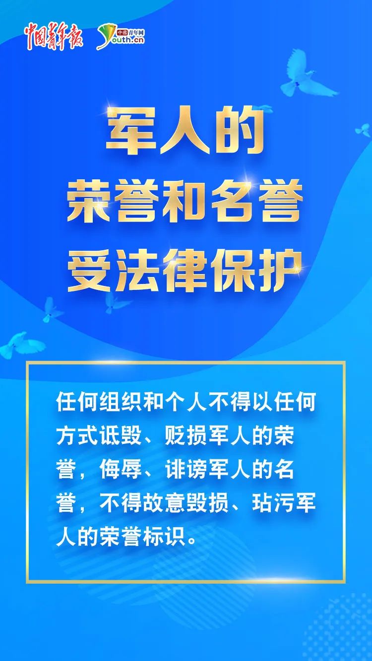 军人荣誉不得诋毁十个关键句了解军人荣誉维护