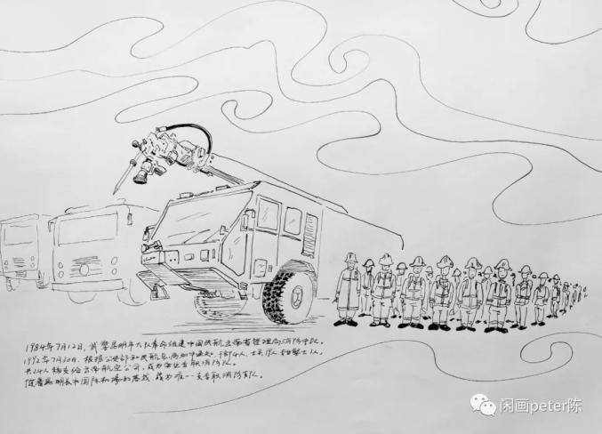 1984年7月12日,武警昆明市消防大队奉命组建中国民航云南省管理局消防