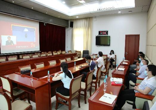 党史教育广州水投举行党史学习教育讲堂党委书记范瑞威讲党课