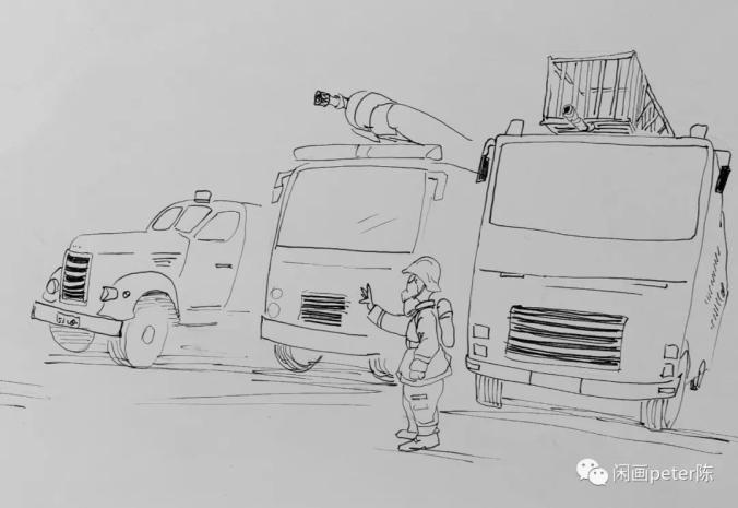 漫画长卷——昆明百年消防史12