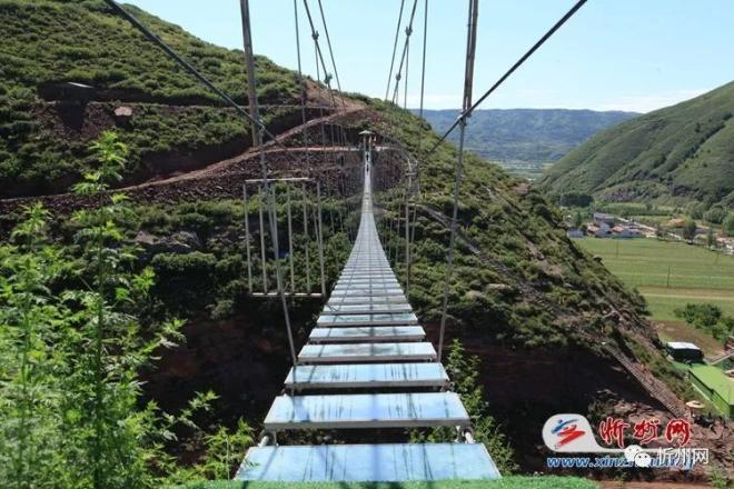 宁武旅游再添新景 芦芽山大峡谷开园迎客