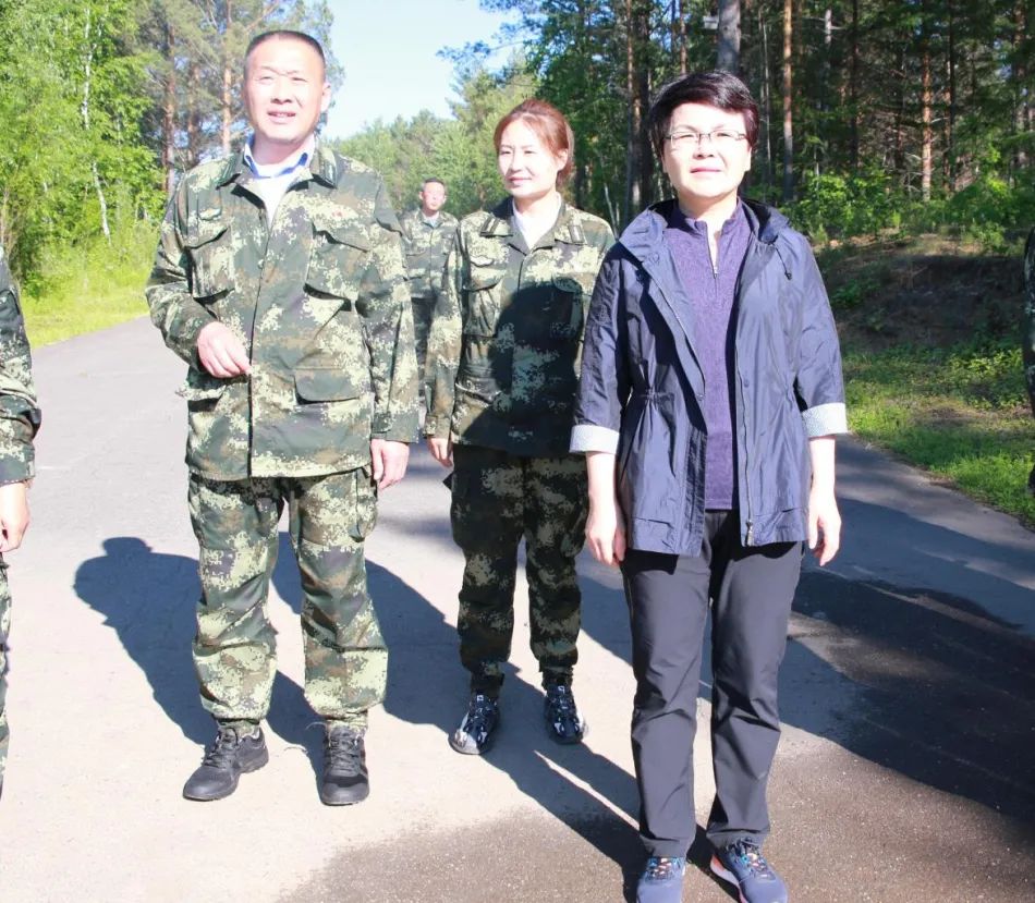 地委委员,统战部部长蒋迎娟深入漠河市督导检查防汛工作