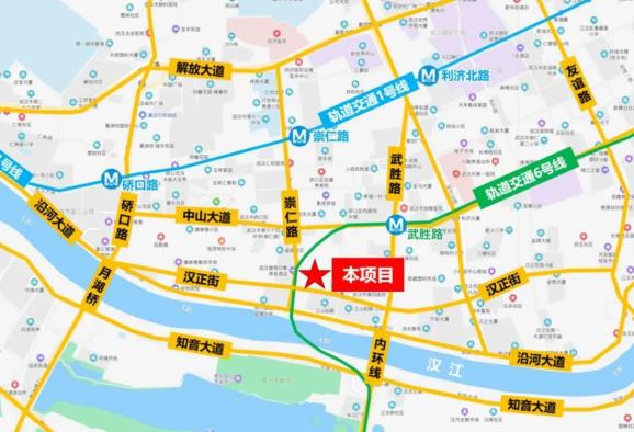 43万平方米隶属汉正街文化商贸区板块该地块位于武汉市硚口区崇仁路p