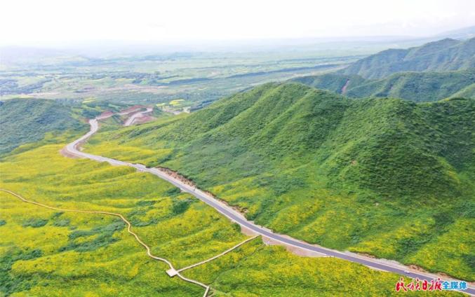 积石山县旅游扶贫大通道项目将于8月全线通车