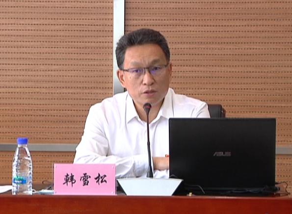 副市长韩雪松围绕"感悟光辉历程,坚定信仰信念,为建设现代化牡丹江