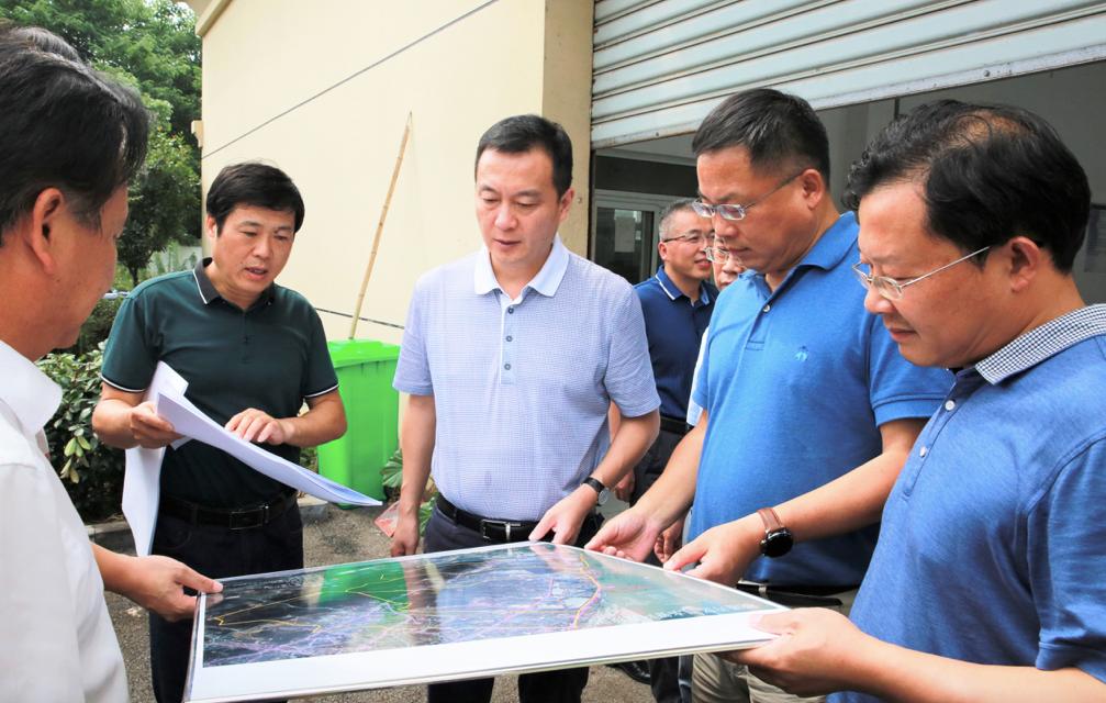 孔涛督导横扫区域水环境治理工作