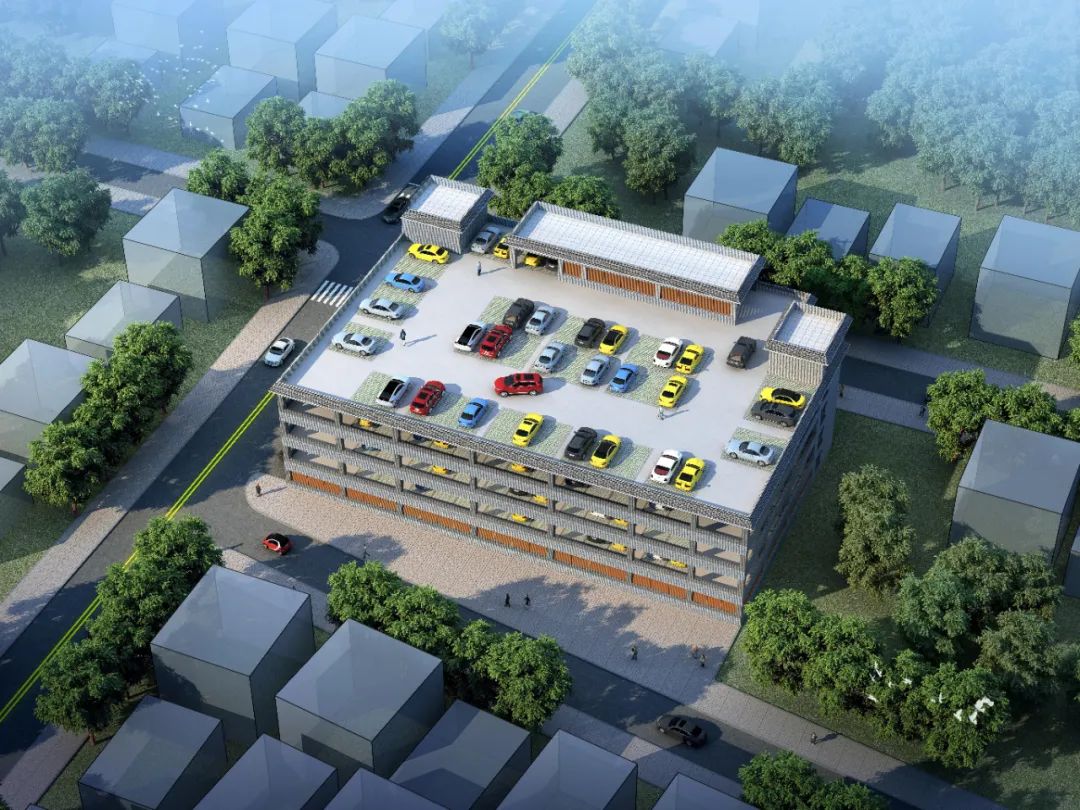 麻涌这村新建立体停车场将新增200多个停车位