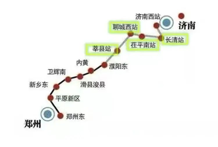 快看郑济高铁途经聊城的三个站是这番容貌