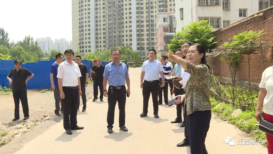 河北迁西张建军督导检查全国文明城市创建工作