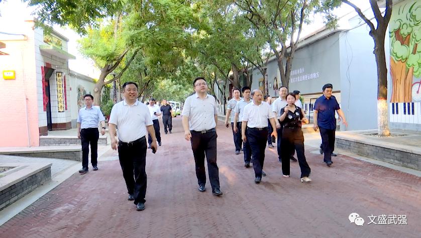 景县县委副书记政府代县长李景辉一行来武强县学习考察