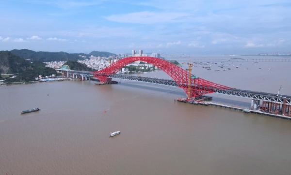 南沙明珠湾大桥实景
