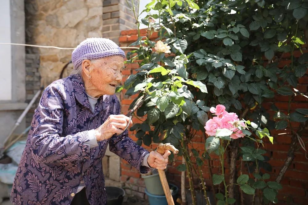 101岁老人张纪英的幸福生活我们赶上了最好的时代