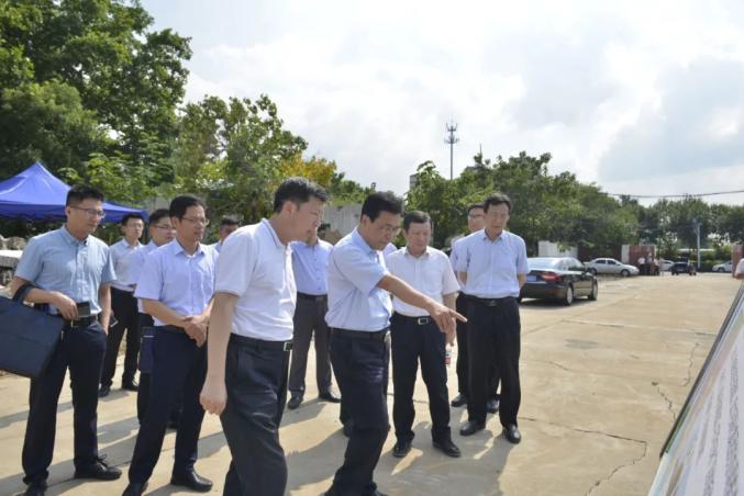 潍坊市委常委组织部部长刘国伟调研市人才科创小镇项目推进情况