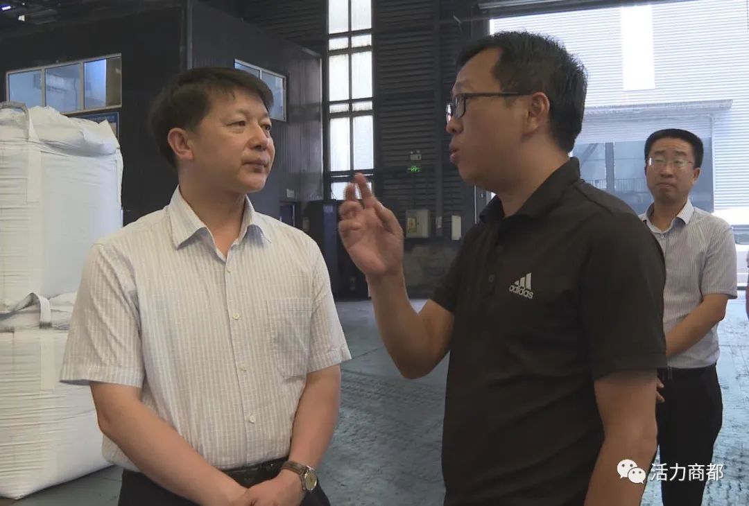 县委书记高永斌调研我县部分企业