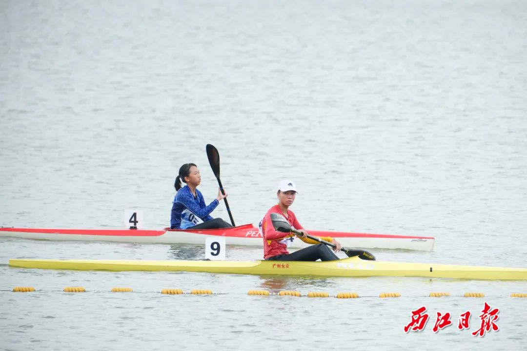 广东省青少年皮划艇静水锦标赛在肇庆开赛