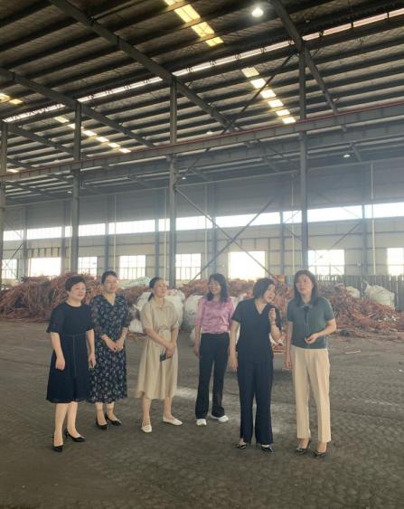桐城市政府党组成员副市长张林率队走访调研女性企业和妇女创业就业