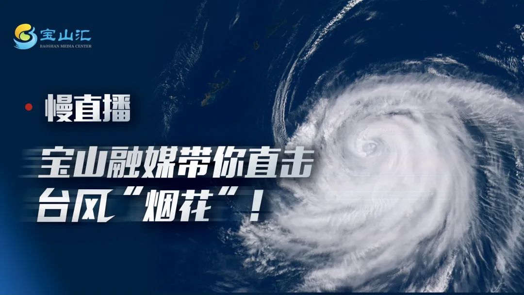 想第一时间了解台风"烟花"上海市宝山区气象台2021年07月24日13时02分
