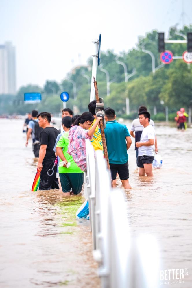 一个武汉人亲历的郑州暴雨救援现场