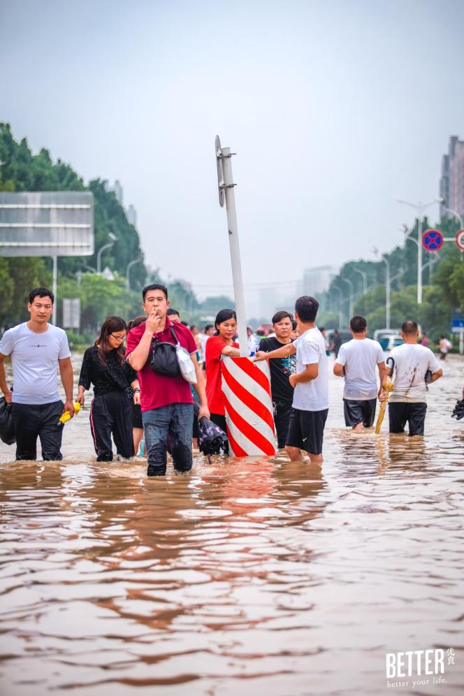 一个武汉人亲历的郑州暴雨救援现场