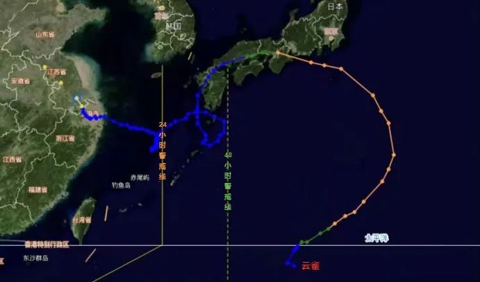 2018年台风"云雀"路径图