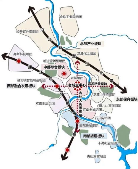 规划公示吉林市国土空间总体规划20212035草案公众征求意见版