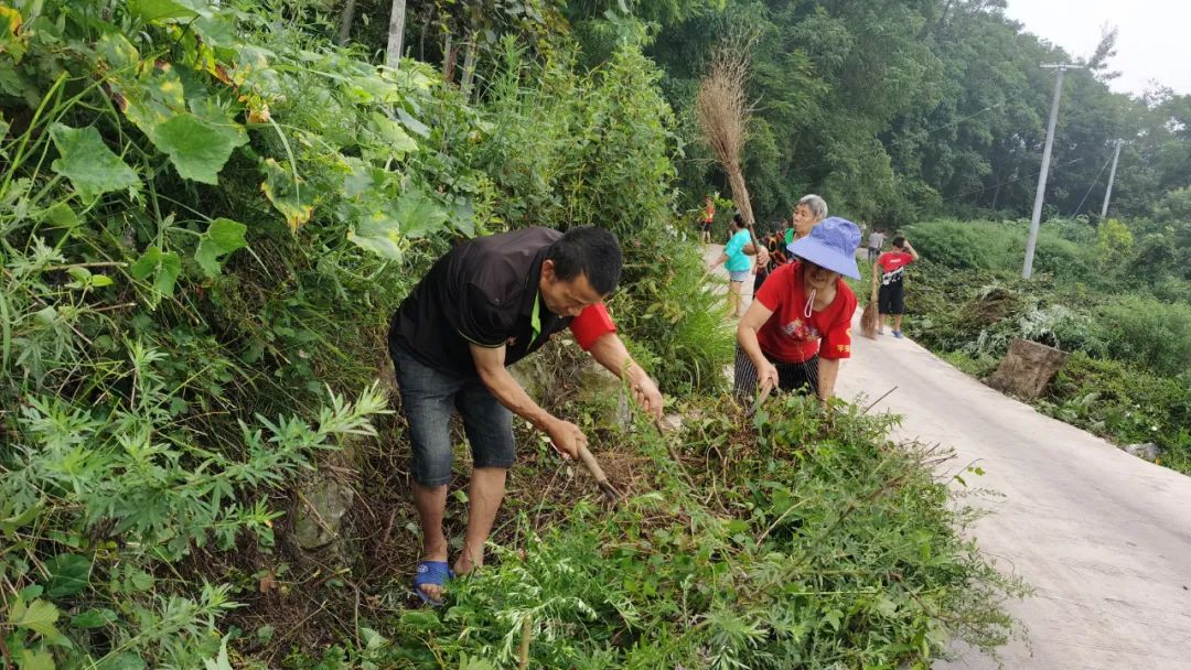 7月28日,记者在修文县谷堡镇索桥村看到,由公益性岗位人员,部分群众