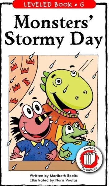 monsters" stormy day 暴风雨来了,小怪物们可以在室内玩什么游戏呢?