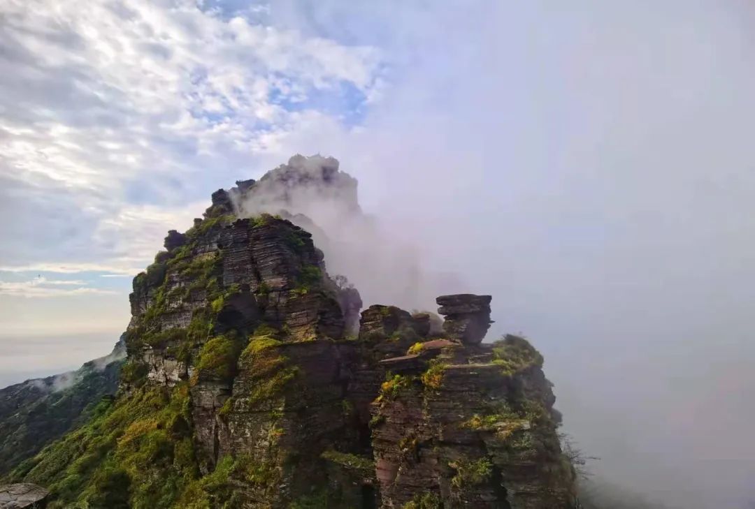 贵州旅游金字招牌之梵净山:坐看山前云起 揽收四季美景