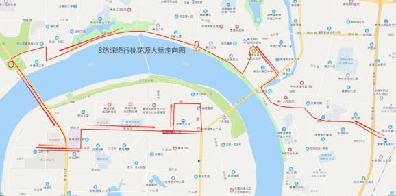 武陵大桥常德沅水一桥维修期间公交线路有调整