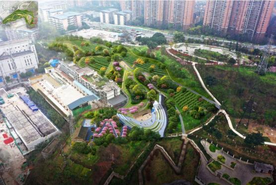 沙坪坝:建设桑蚕公园,融汇温泉城社区公园.你的家附近有这些变化