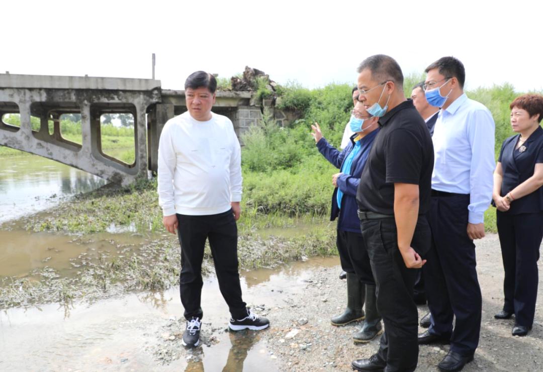 吉林省公主岭市委书记李洪亮在督导检查防汛时强调:以