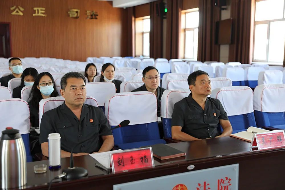 武城法院代院长刘玉福在全省法院家事审判工作专题会议上作经验交流