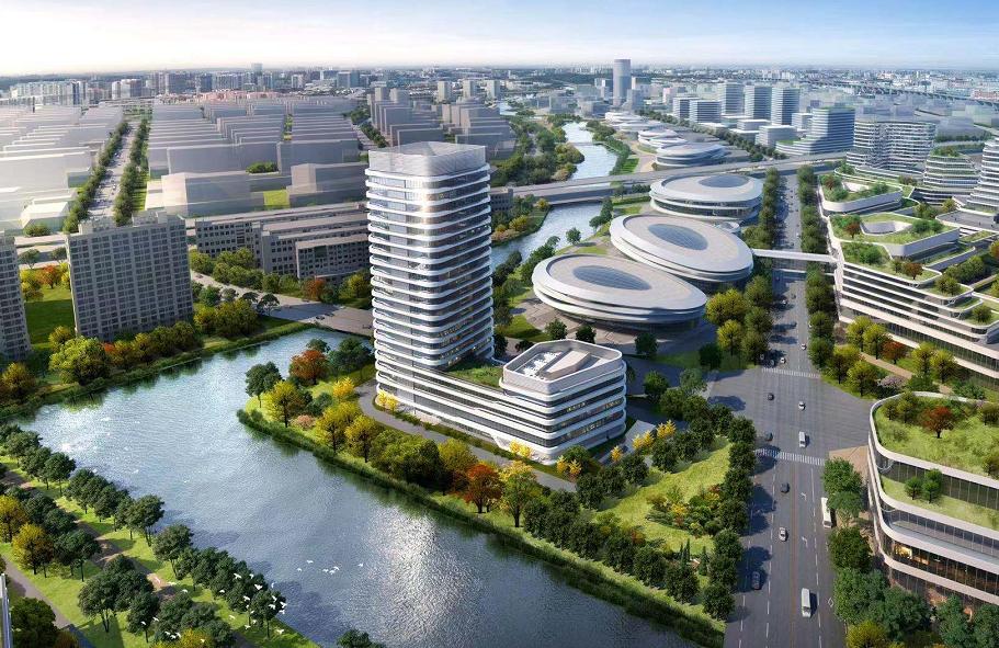 计划3年内建成,灵峰现代产业园创新服务综合体正式开工!