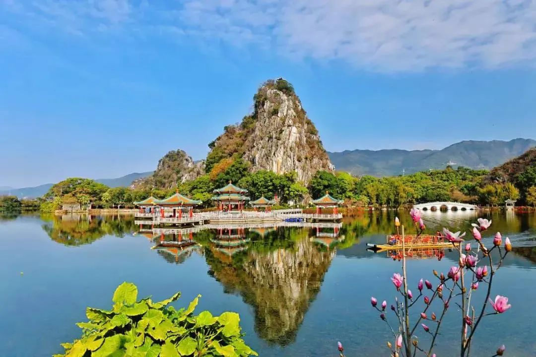 2020年1月,肇庆市星湖旅游景区获评国家5a级旅游景区(聂伟健 摄)星湖