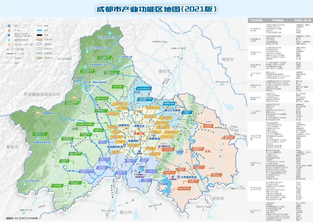 重磅名录天府新区入圈5个冲刺11条未来赛道